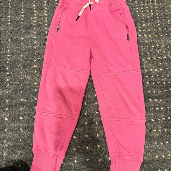 Hanna Andersson Vibrant Pink Kids Joggers - Picture 1 of 3